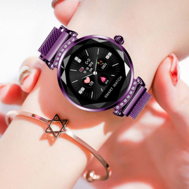 Waterproof Heart Rate Monitoring  Bluetooth Women’s Watch