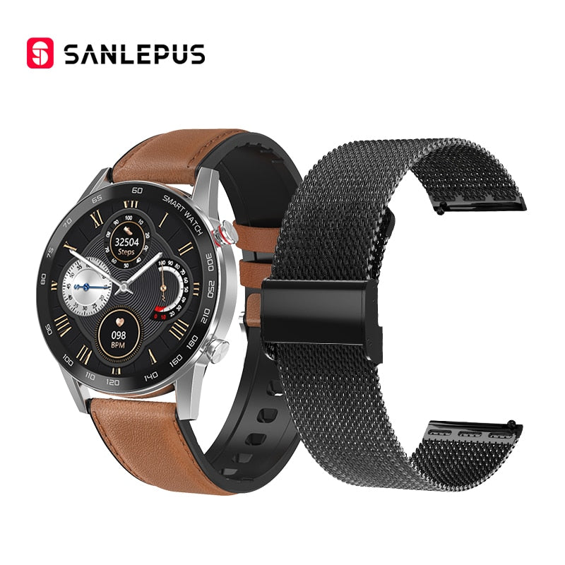 Men's Smart Watch - With Steel Strap