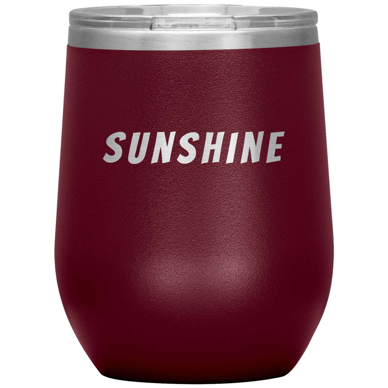 '12 oz WIne Insulated Tumbler (Customizable) - Maroon