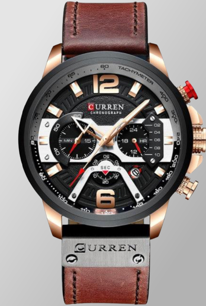 CURREN Sports Watch - rose black