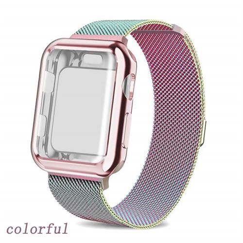 Apple Watch Metal Bracelet (Bracelet Only) - colorful / 38mm series 3 2 1