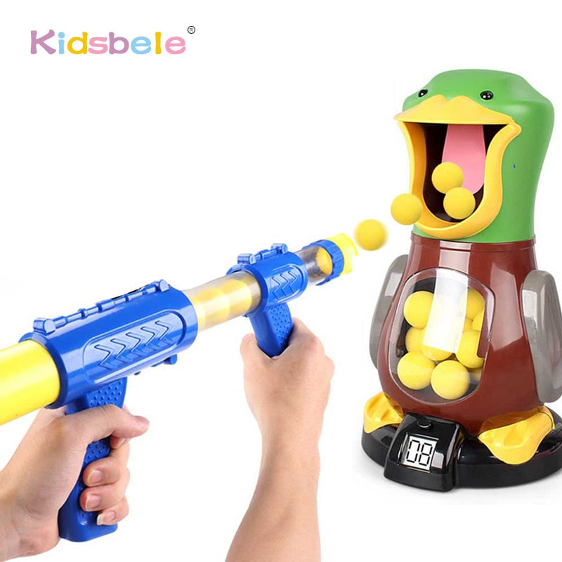 Foam Ball Gun Shooting Game for Kids