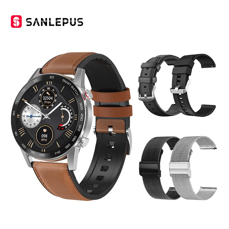 Men's Smart Watch - With 4 Straps