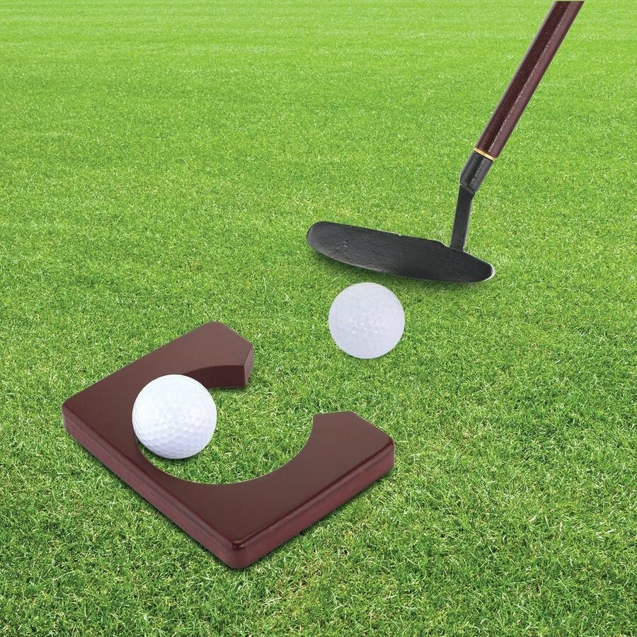 Portable Golf Putter / 2 Balls with Putting Cup