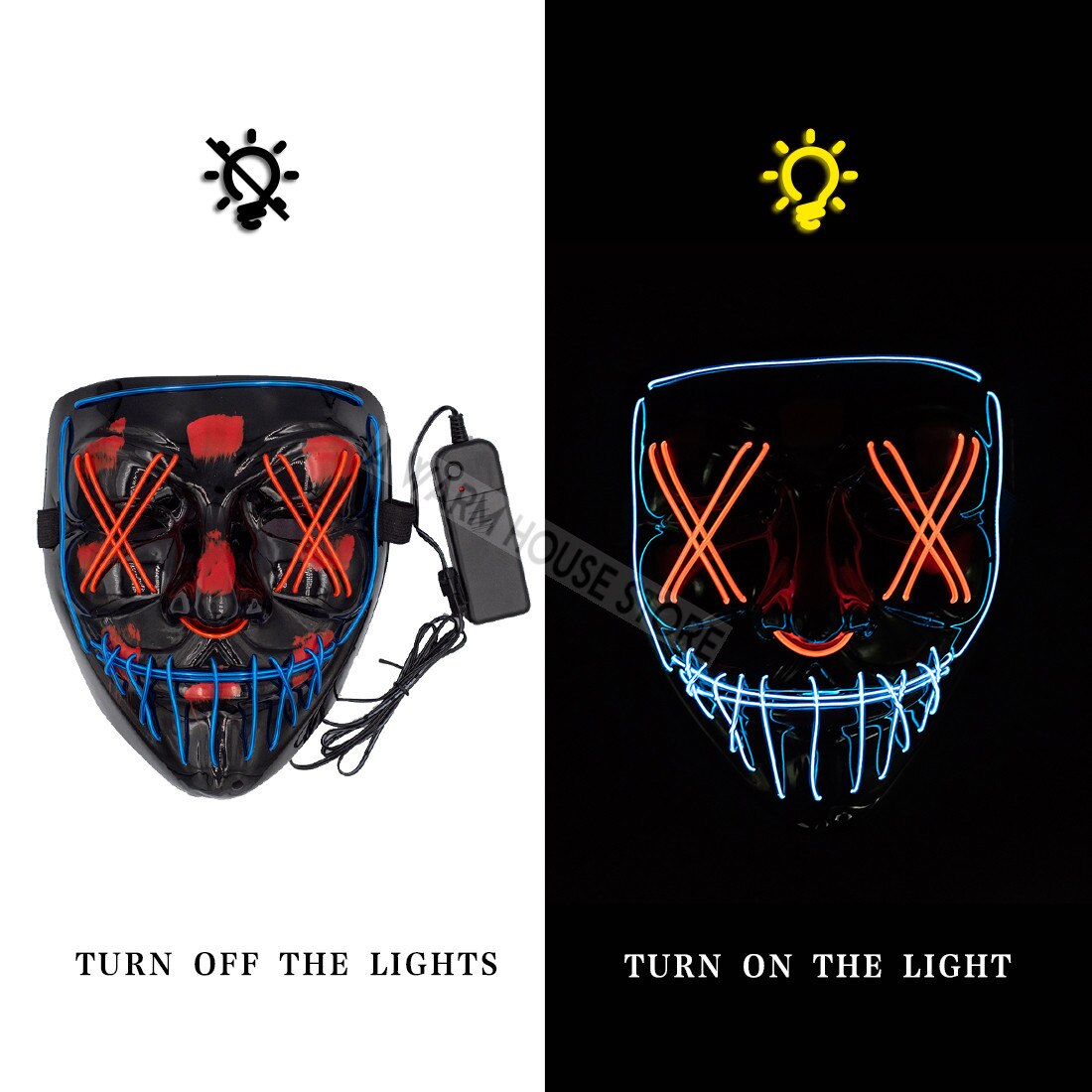 HALLOWEEN LED MASK