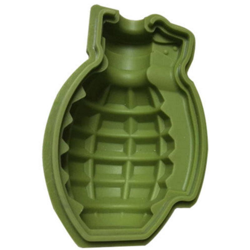 New 3D Grenade Shape Ice Cube Mold