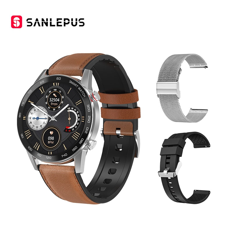 Men's Smart Watch - With 2 Straps 12