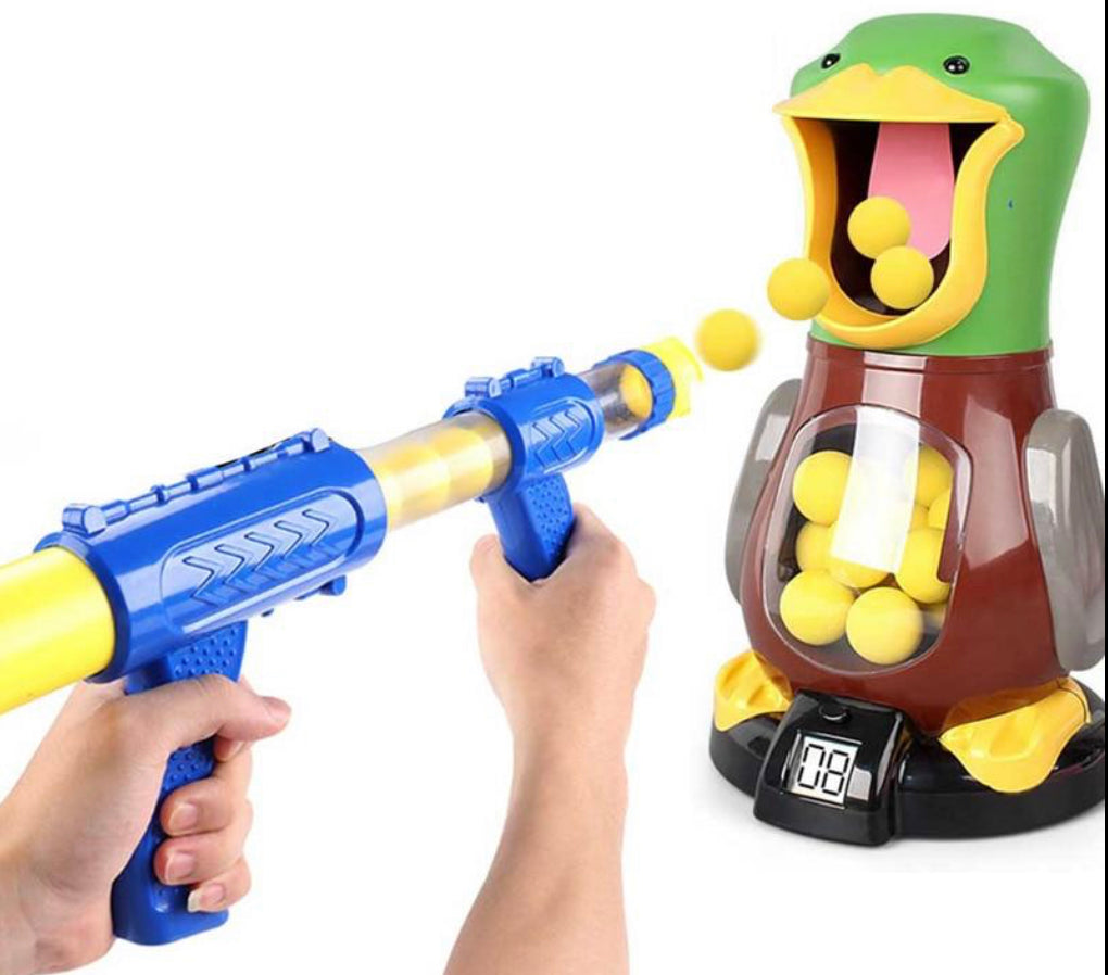 Foam Ball Gun Shooting Game for Kids