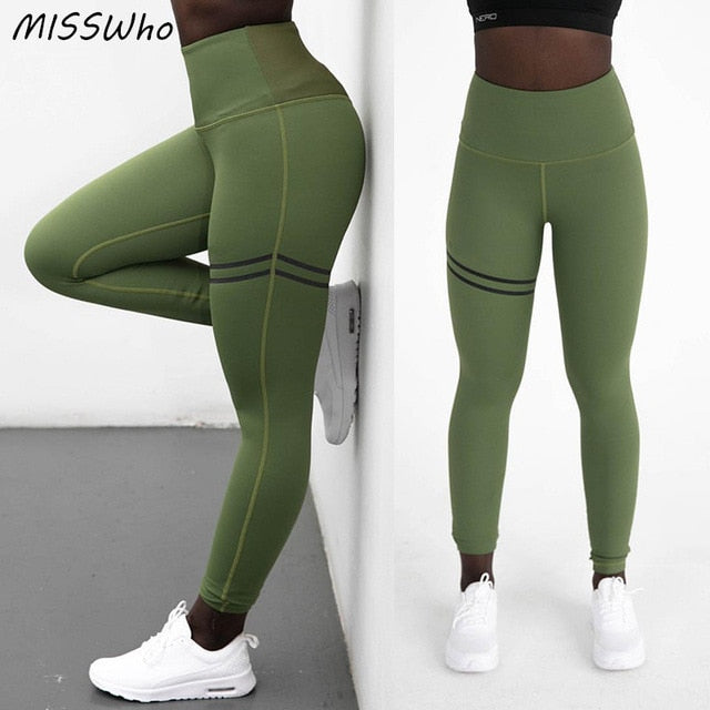 Fitness Leggings - Green