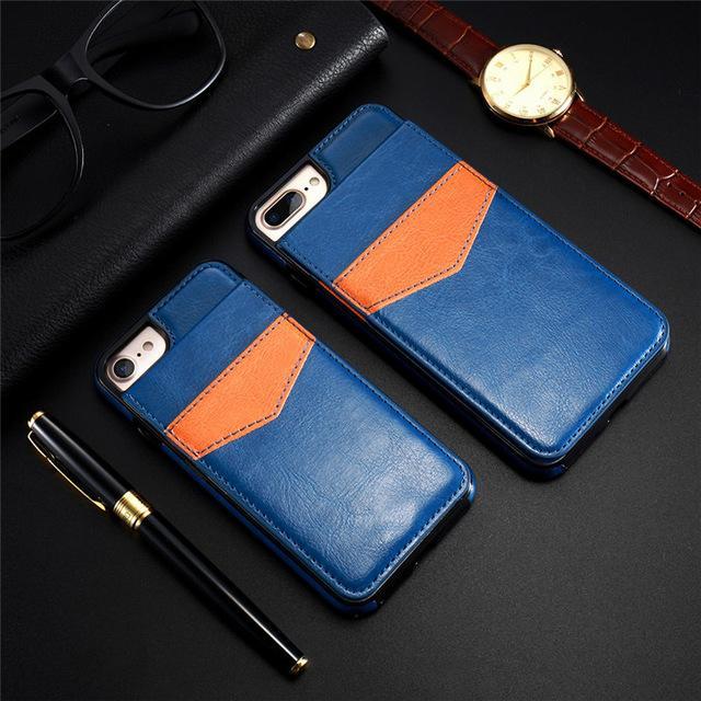 Vertical Flip Wallet Case For iPhone