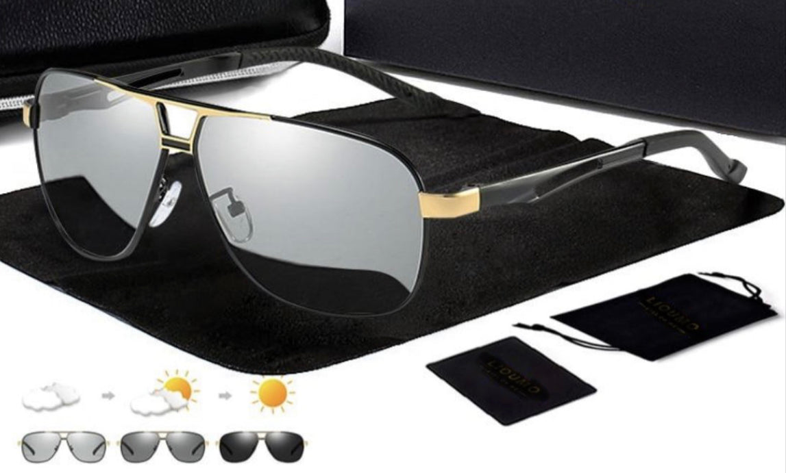 LIOUMO Aviation Polarized Men's Sunglasses