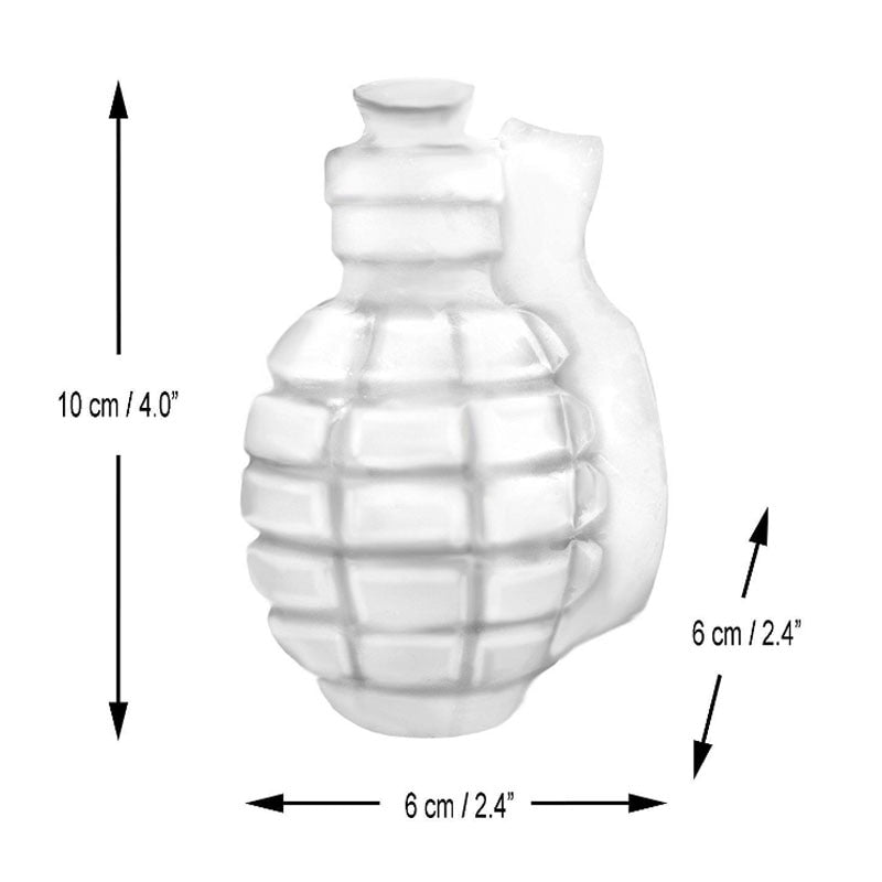 New 3D Grenade Shape Ice Cube Mold