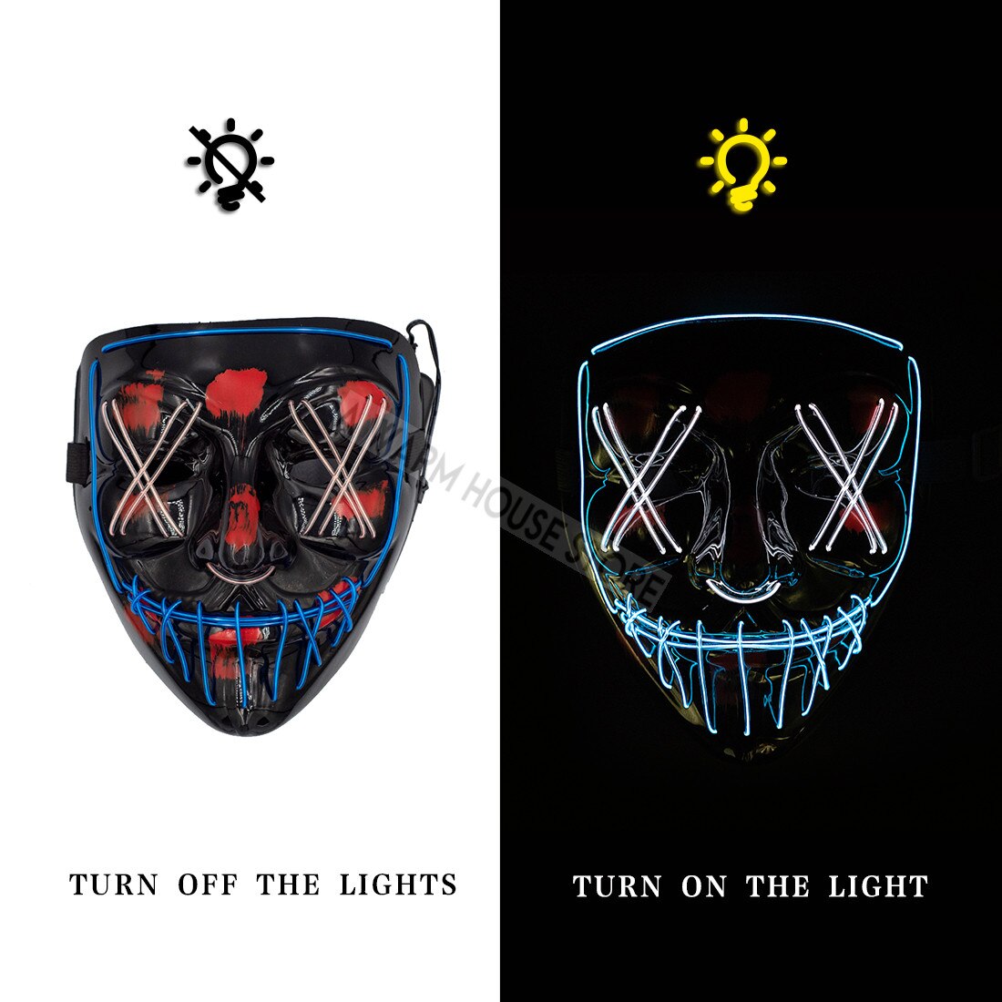 HALLOWEEN LED MASK