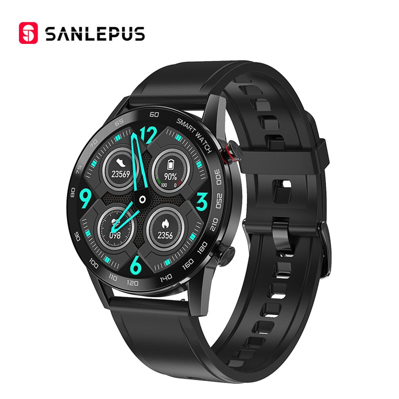 Men's Smart Watch - All Black-Silicone