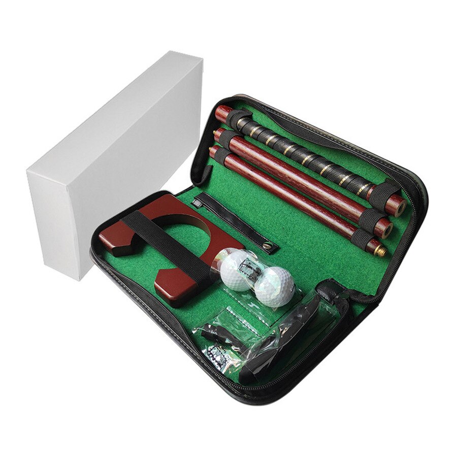 Portable Golf Putter / 2 Balls with Putting Cup