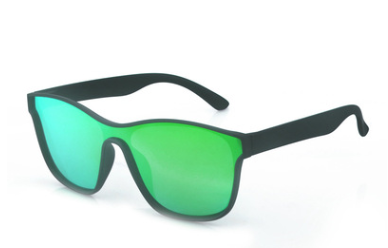 Polarized Sunglasses (Men & Women) - Black Green / Polarized