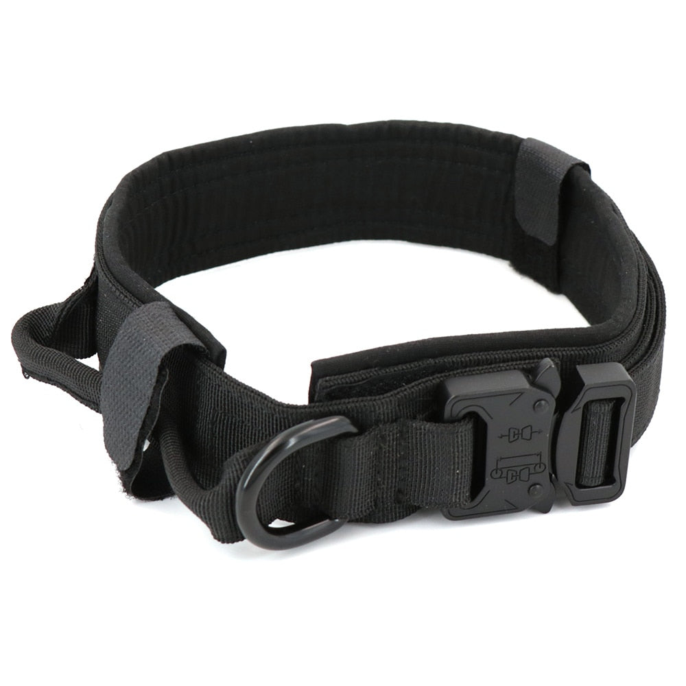 Tactical Dog Collar - Black Collar / XL (51-61cm)