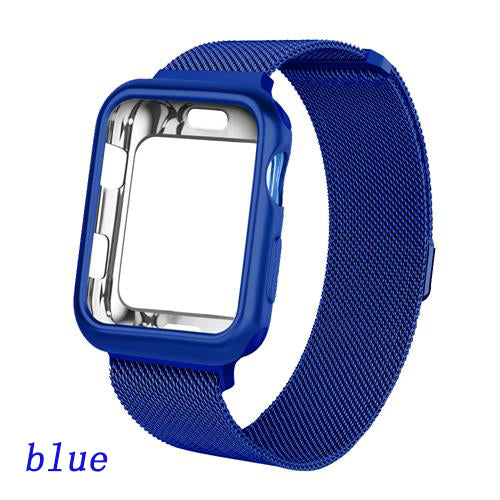 Apple Watch Metal Bracelet (Bracelet Only) - blue / 38mm series 3 2 1