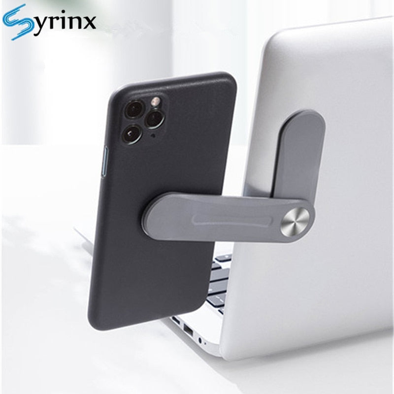 Dual Monitor Folding Phone Stand Holder Clip