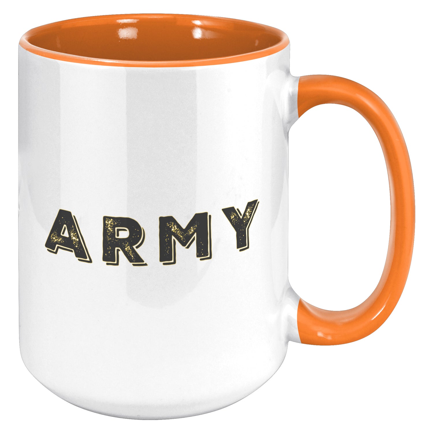 AH64 Army Attack Helicopter - Orange