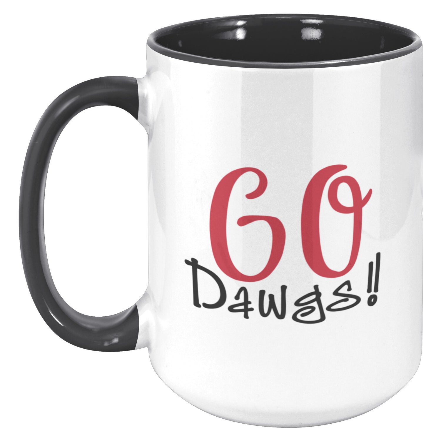 GO DAWGS Coffee Cup - Black