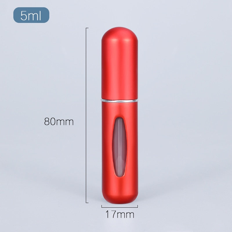 5ml Perfume Portable Atomizer - 5ml / Matte red / Metal