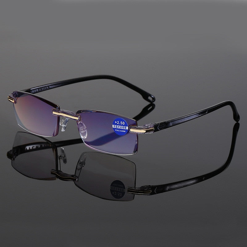 Ahora Anti Blue Light Blocking Rimless Glasses