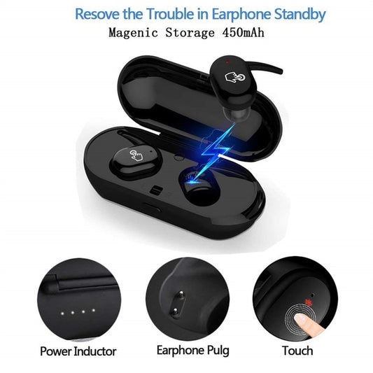 Y30 TWS Wireless headphones 5.0 Earphone Noise Cancelling