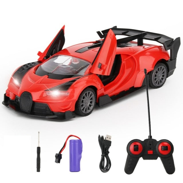 Remote Control Model Car - Bugatti  Red