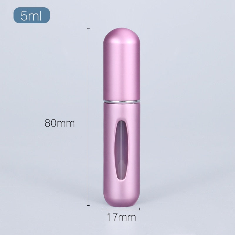 5ml Perfume Portable Atomizer - 5ml / Matte pink / Metal