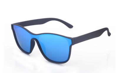 Polarized Sunglasses (Men & Women) - Black Ice Blue / Polarized