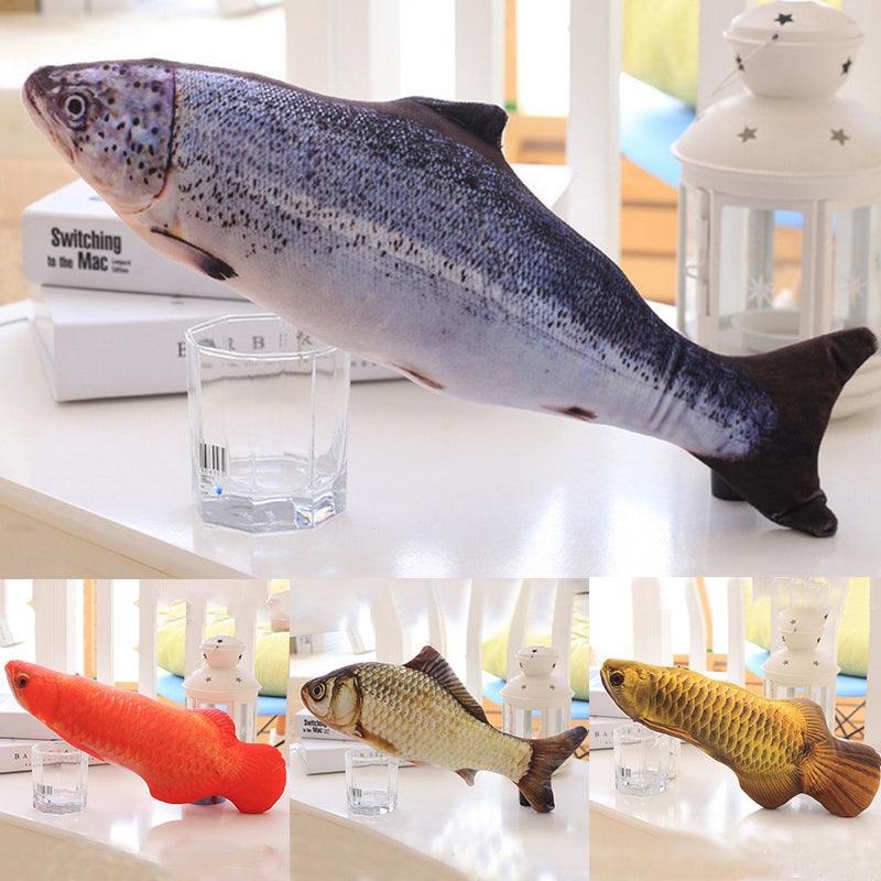 1PC 3D Fish “Cat “ Toy