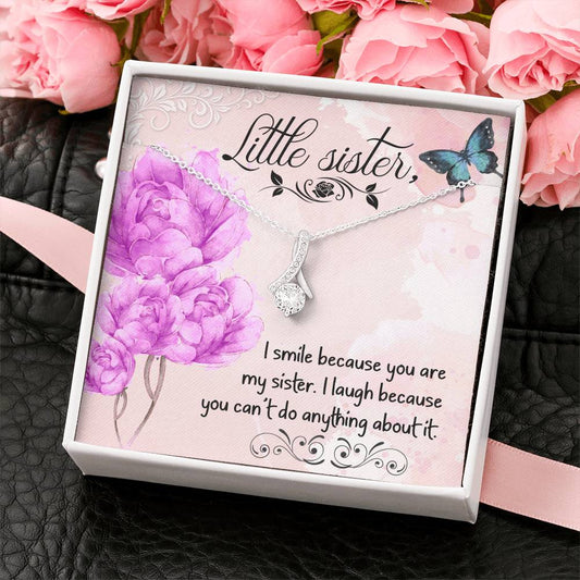 Sister to Sister Gift Necklace and Card