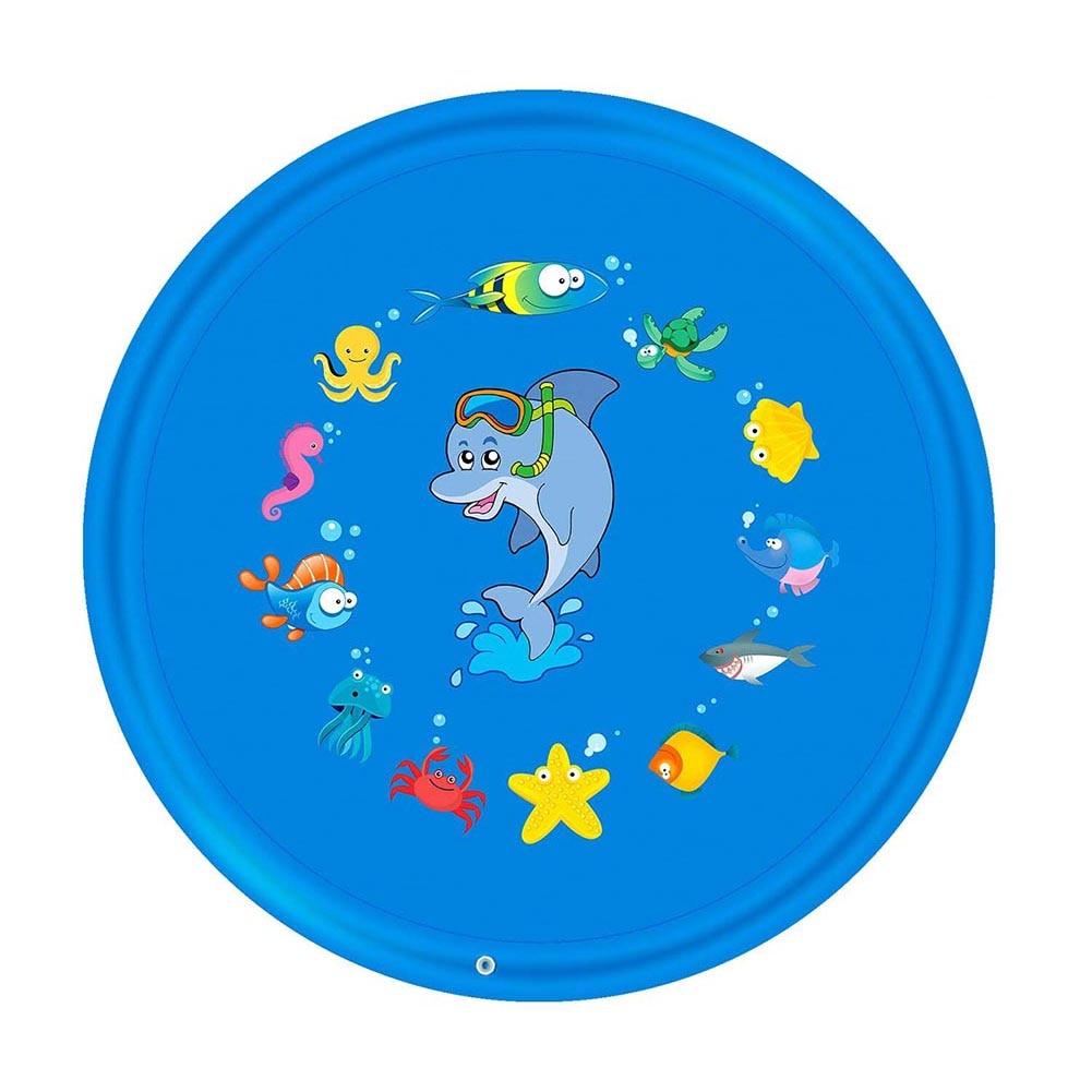 Outdoor Inflatable Lawn Beach Kids Sprinkler Play Pad - 170 cm