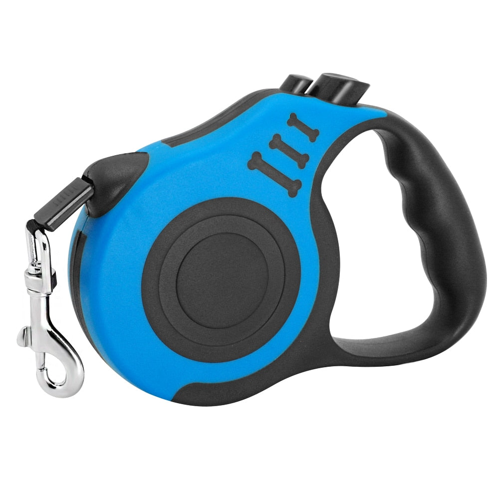 Automatic Retractable Dog Leash - Blue / 3m