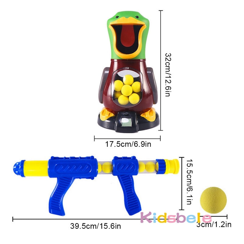 Foam Ball Gun Shooting Game for Kids