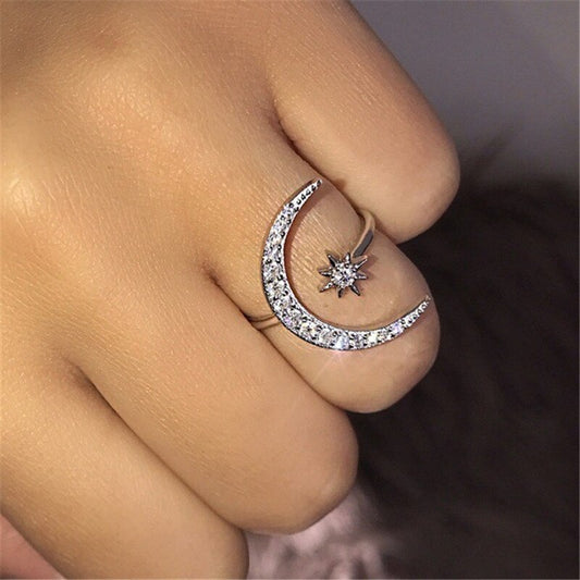 Crescent Moon Ring