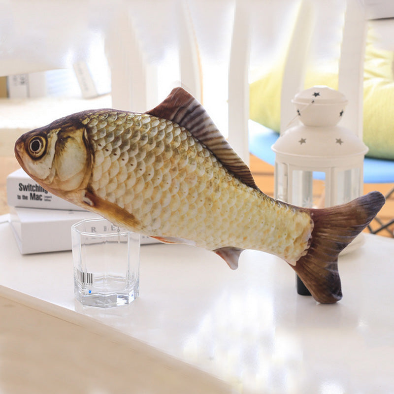 1PC 3D Fish “Cat “ Toy - Carassius Auratus / 30cm