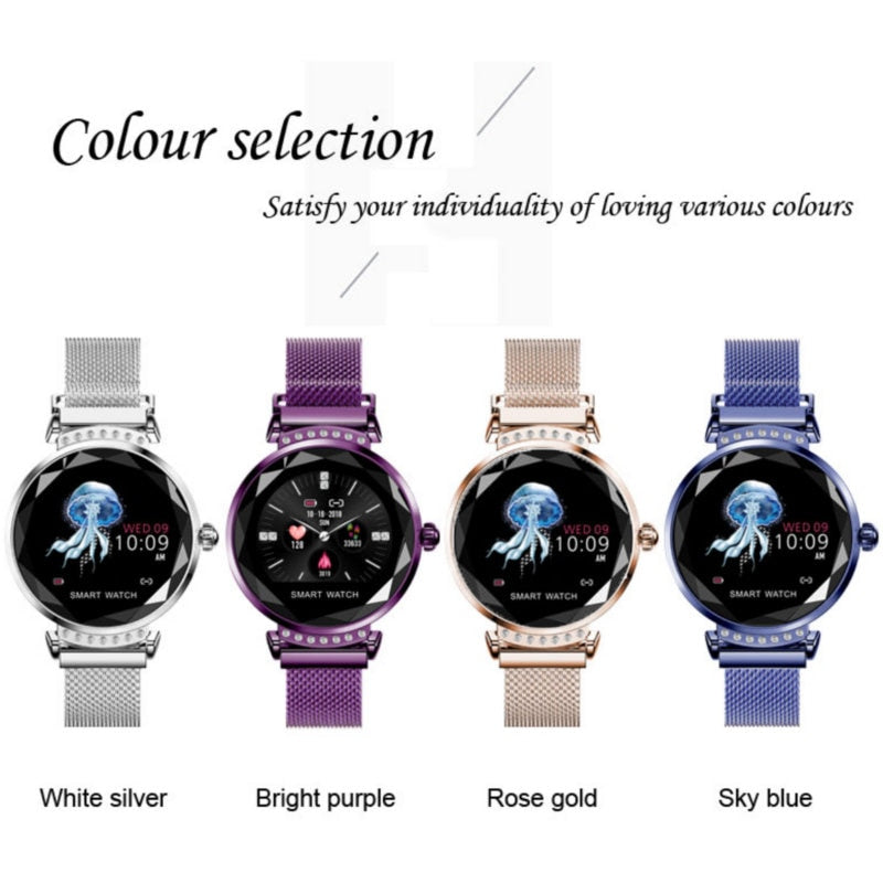 Waterproof Heart Rate Monitoring  Bluetooth Women’s Watch