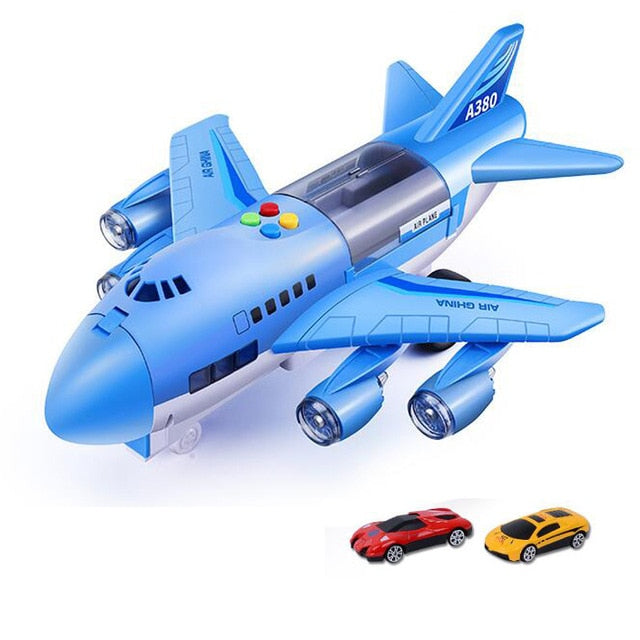 Airplane Simulation Toy - blue