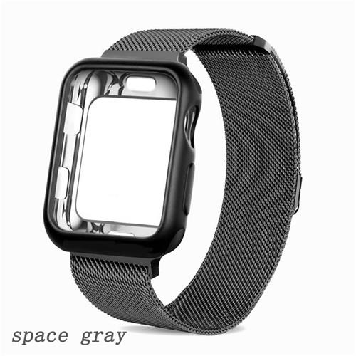 Apple Watch Metal Bracelet (Bracelet Only) - space gray / 38mm series 3 2 1