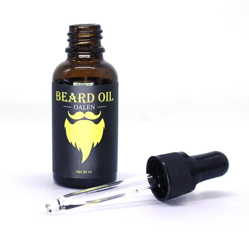 Set of 5 Men Mustache and Beard  Crete and Oil Kit