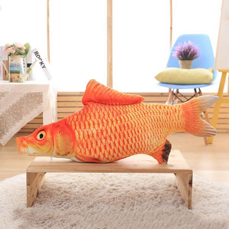 1PC 3D Fish “Cat “ Toy - Carp / 20cm