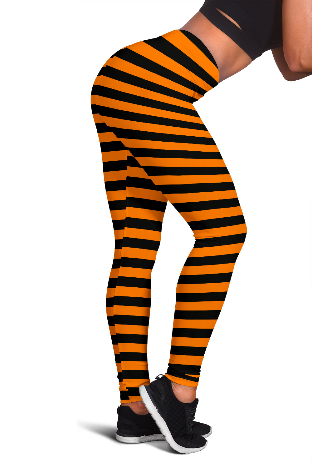 Halloween Striped Leggins