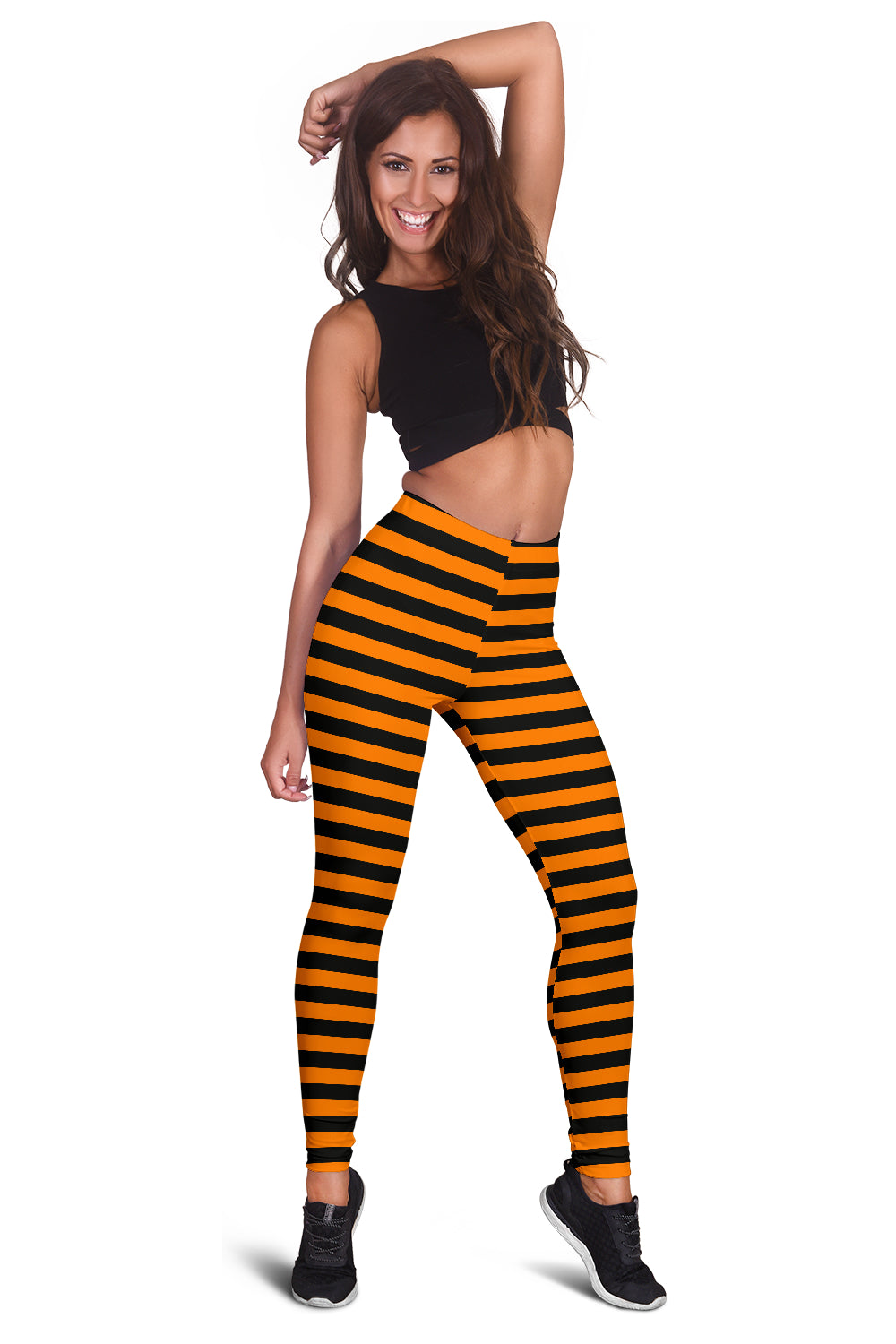 Halloween Striped Leggins