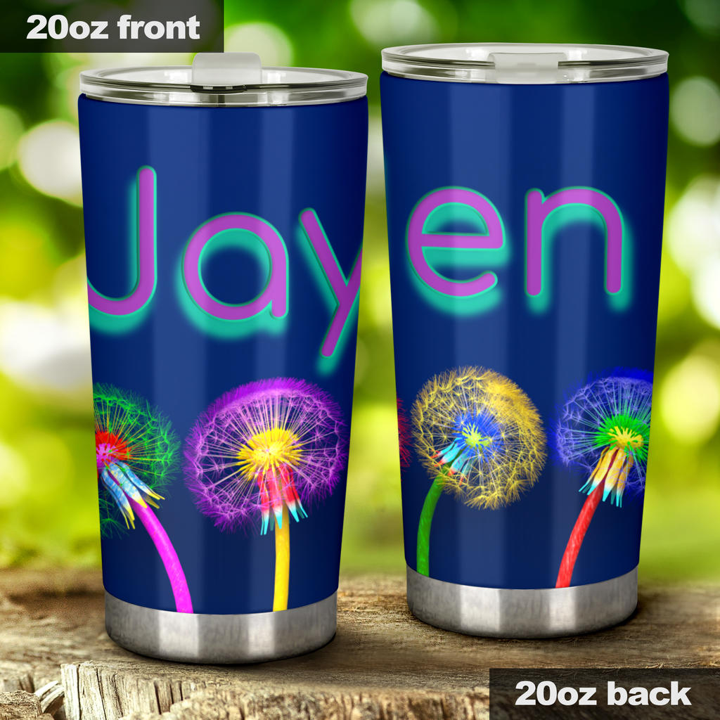 Personalized Tumblers (Name) - Tumbler - Personalized (Name) / 20oz Large