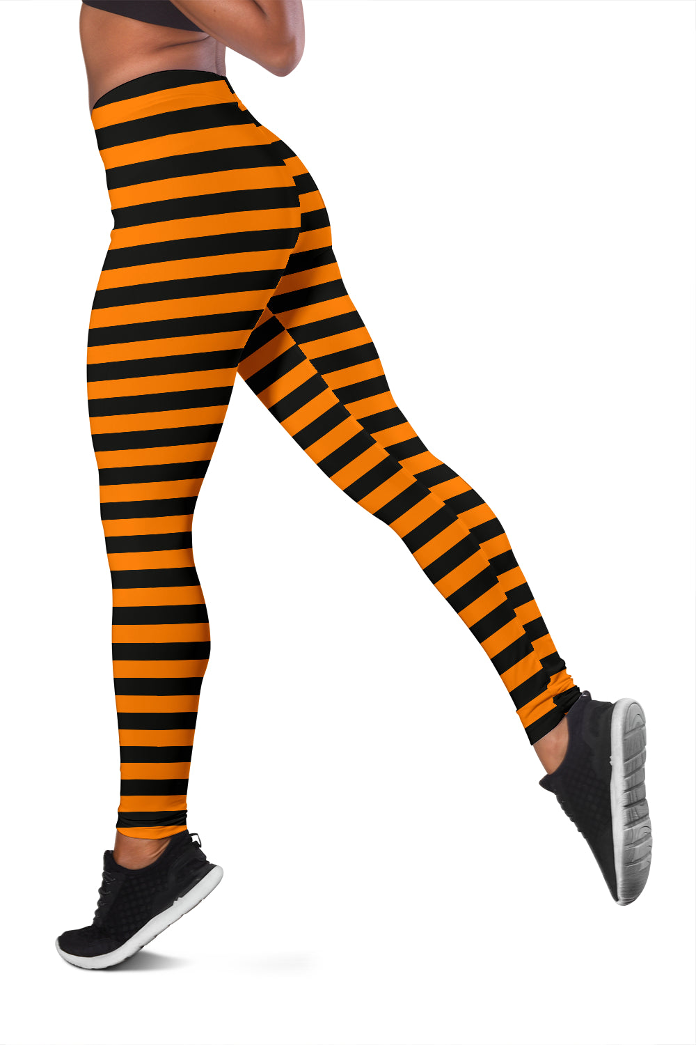 Halloween Striped Leggins