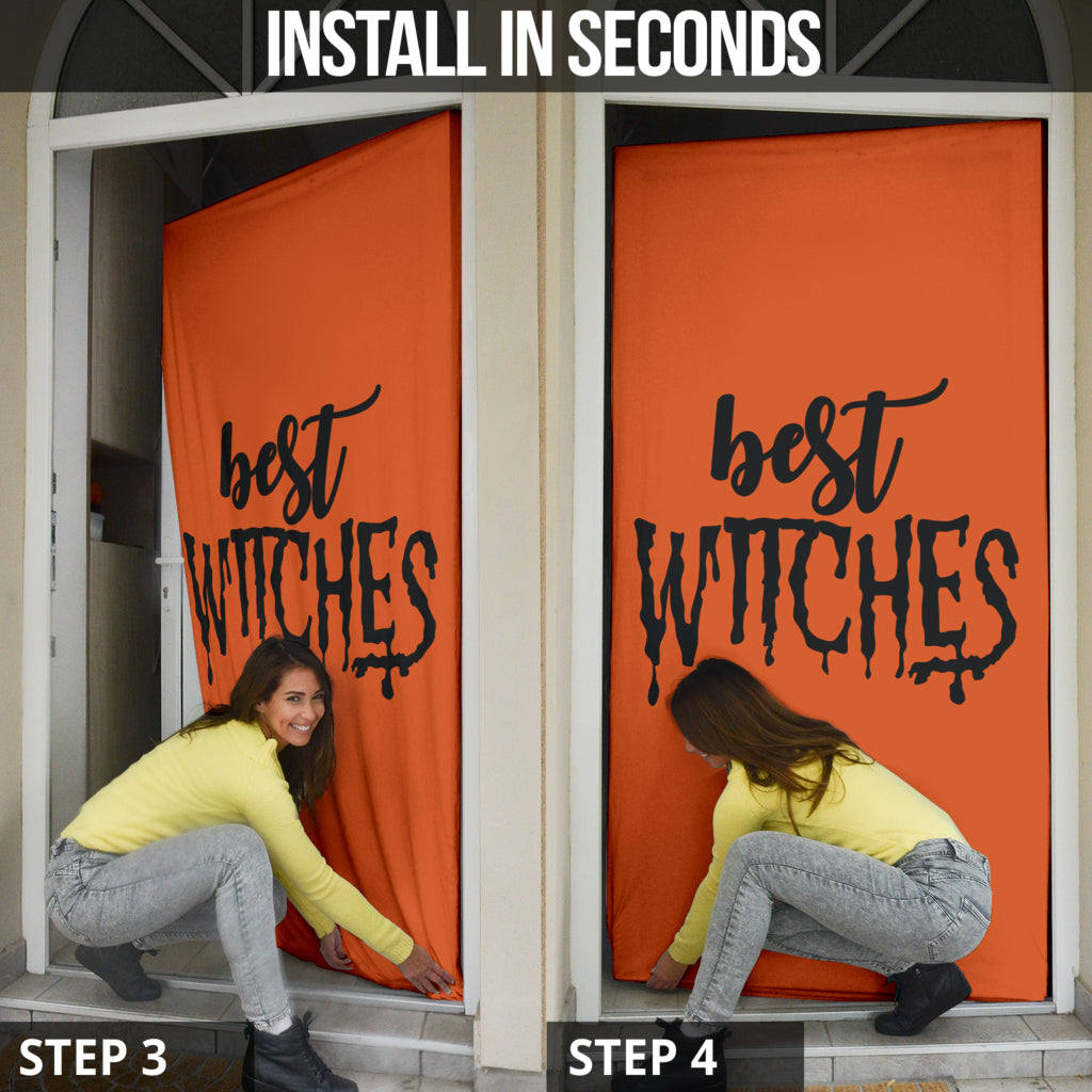 Best Witches Halloween - Door Sock