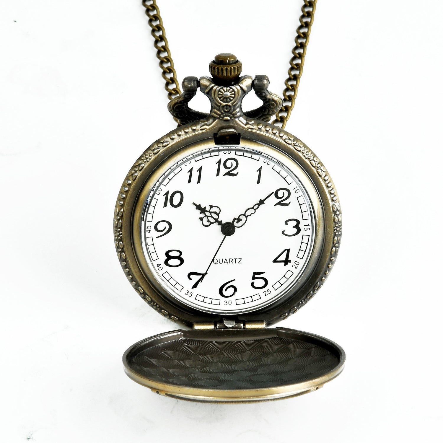 Fire Fighter Pattern Pocket Watch