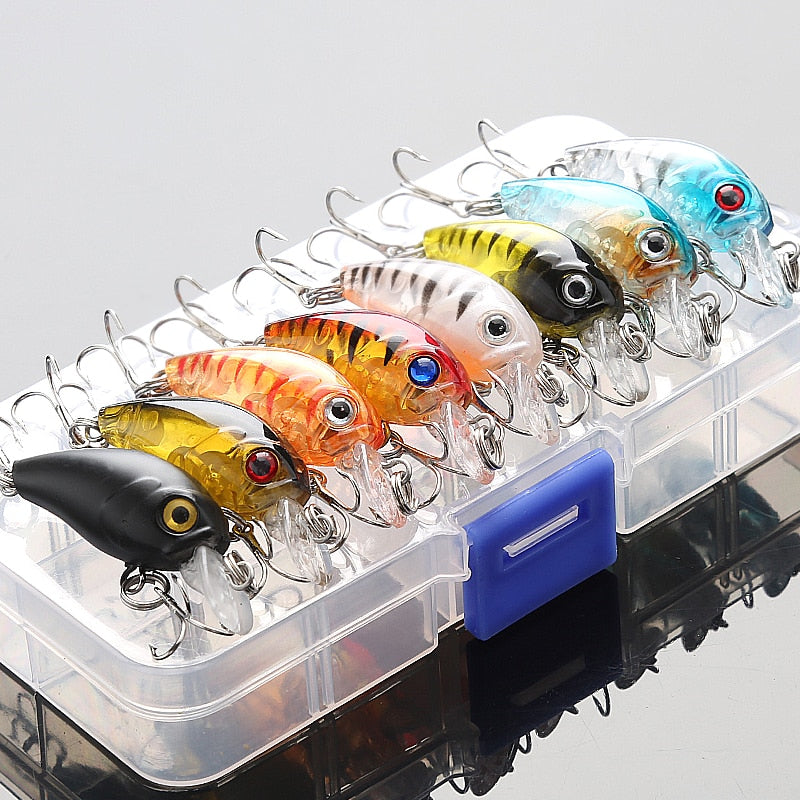 Mixed Colors Fishing Lure Set 5/8pcs